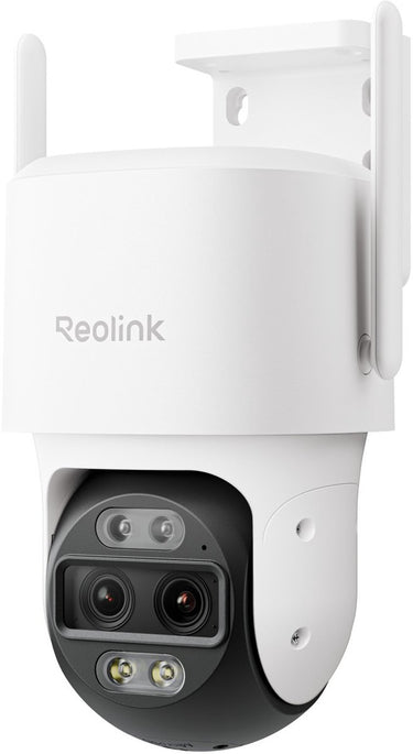 Reolink 4k dual-lens buitencamera - 2,4 5 ghz wifi - automatische zoom tracking - pan tilt - ai-video zoeken - trackmix series w760