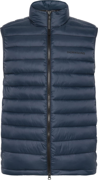 Didriksons marino usx vest unisex outdoorjas - sleepy blue