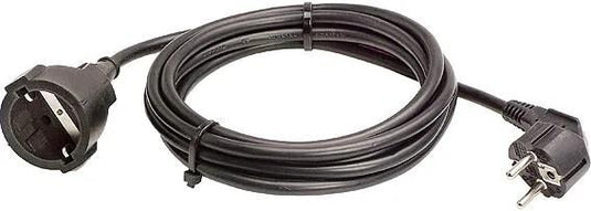 As-schwabe verlängerungskabel plastic sheathed cable black l 5m