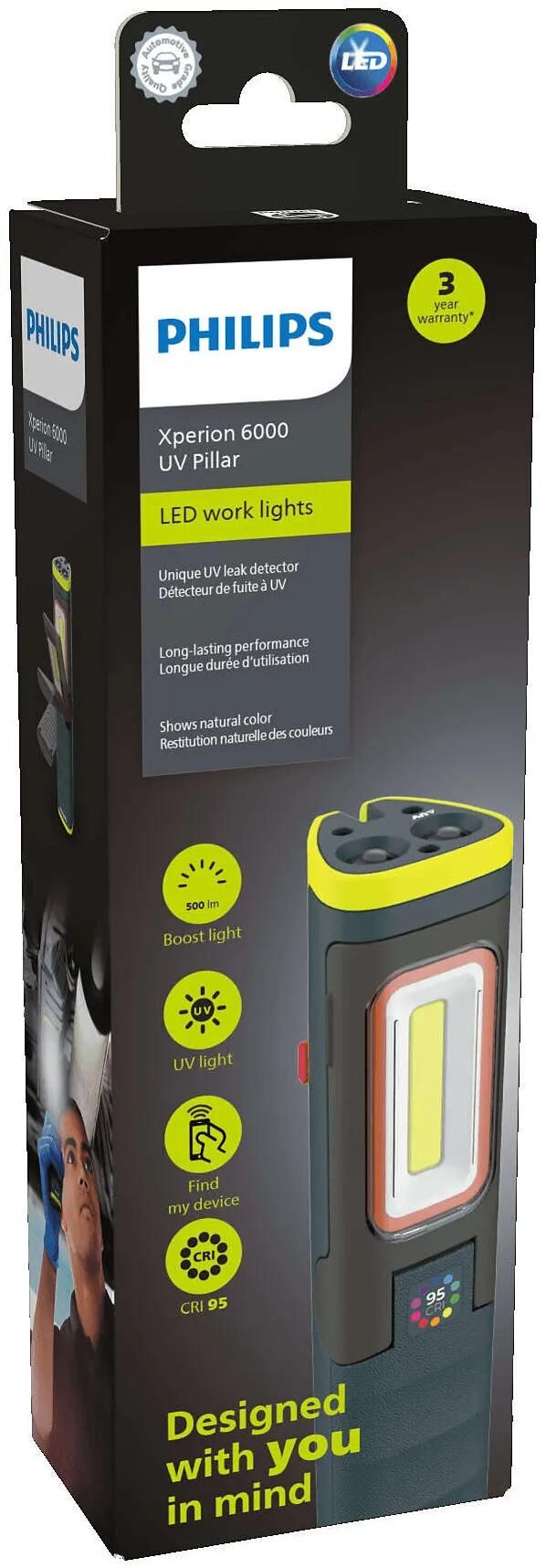 Afbeelding laden in galerijviewer, Philips handlampe xperion 6000 uv pillar xperi.6000 uv pil light

