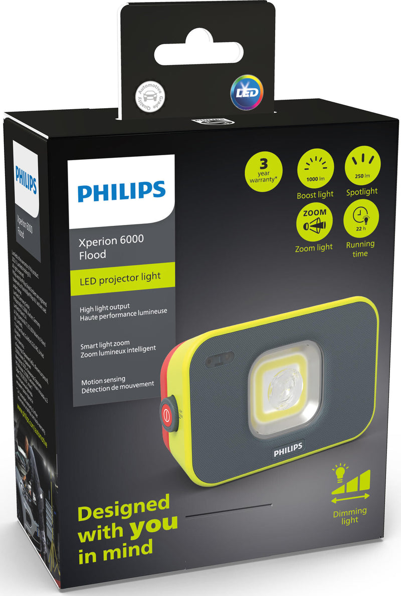 Afbeelding laden in galerijviewer, Philips werk- bouwlamp xperion 6000 handl. xperion 6000 flood
