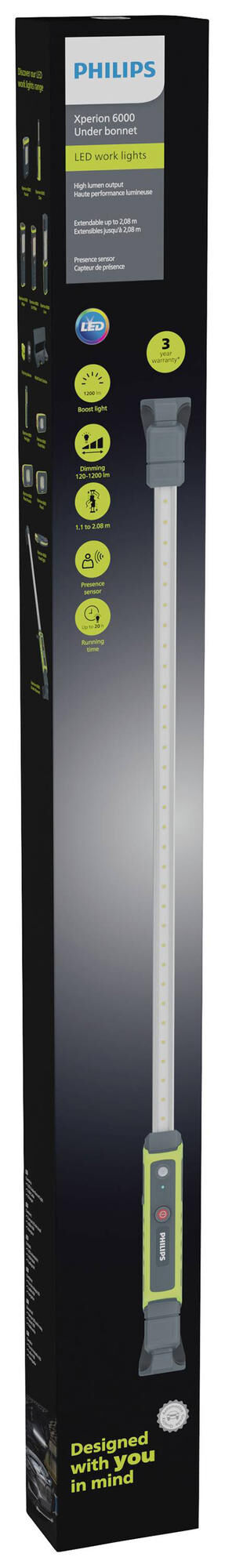 Afbeelding laden in galerijviewer, Philips motorruimte lamp xperion 6000 bonnet engine bay light led 1,2w xperion bonnet
