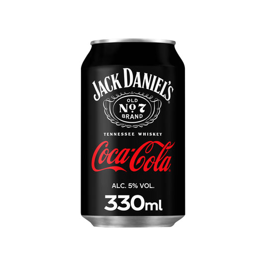 Jack daniel's coca-cola (12x33cl)