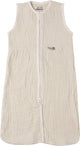 Bébé-jou bebe-jou pure cotton hydrofiele zomer slaapzak sand 90 cm