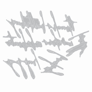 Sizzix • handwritten celebrate by tim holtz