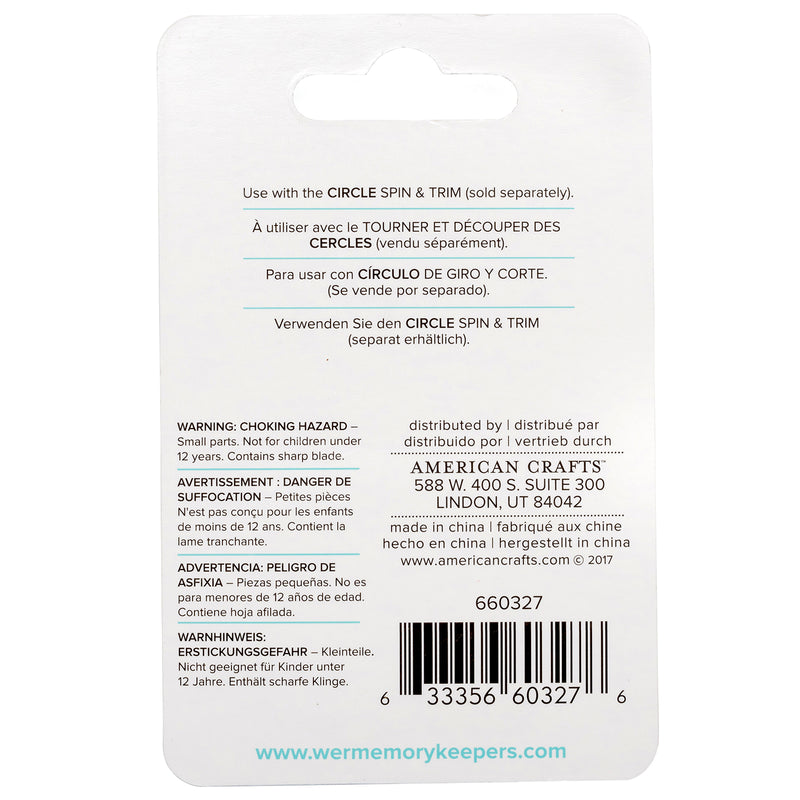 Afbeelding laden in galerijviewer, We r makers • circle spin trimmer refill blades 2stuks
