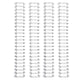We r makers • cinch wires 1 4pcs silver