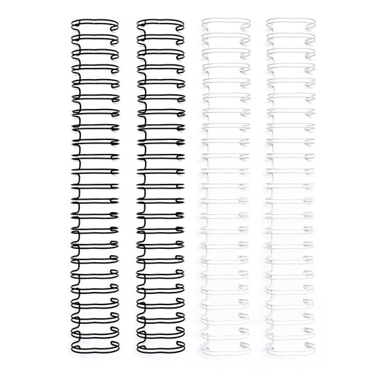 We r makers • cinch wires 1 4pcs black white