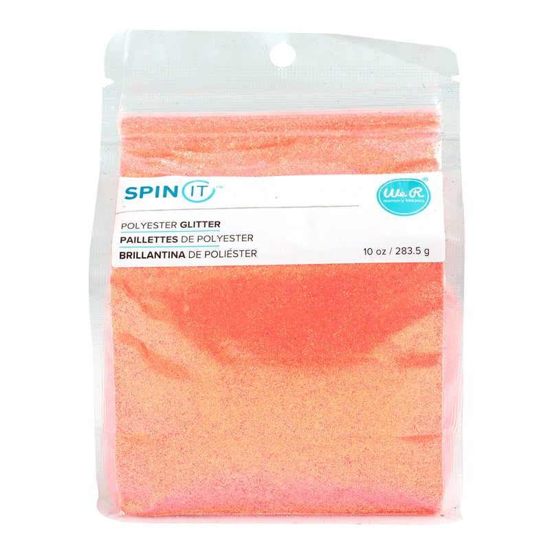 Afbeelding laden in galerijviewer, We r makers • spin it extra fine glitter coral
