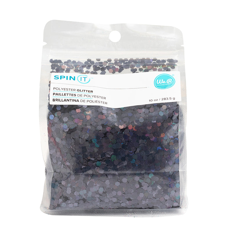Afbeelding laden in galerijviewer, We r makers • spin it super chunky glitter black
