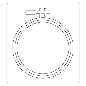 Sizzix • bigz die embroidery hoop
