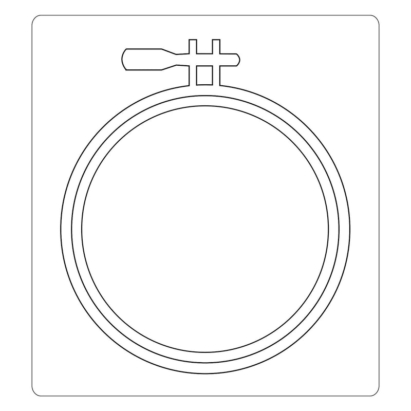 Afbeelding laden in galerijviewer, Sizzix • bigz die embroidery hoop
