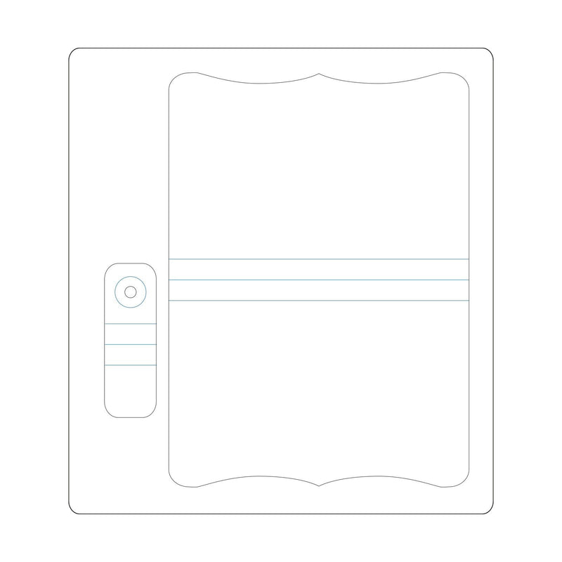 Afbeelding laden in galerijviewer, Sizzix • scoreboards die needle book
