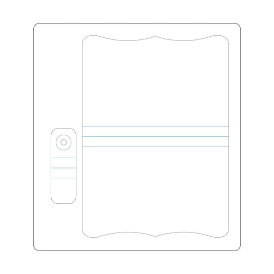 Sizzix • scoreboards die needle book