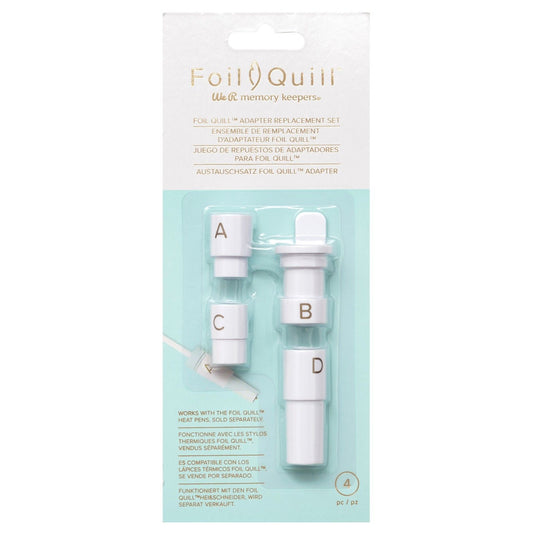 We r makers • foil quill tool adapter kit 4pieces