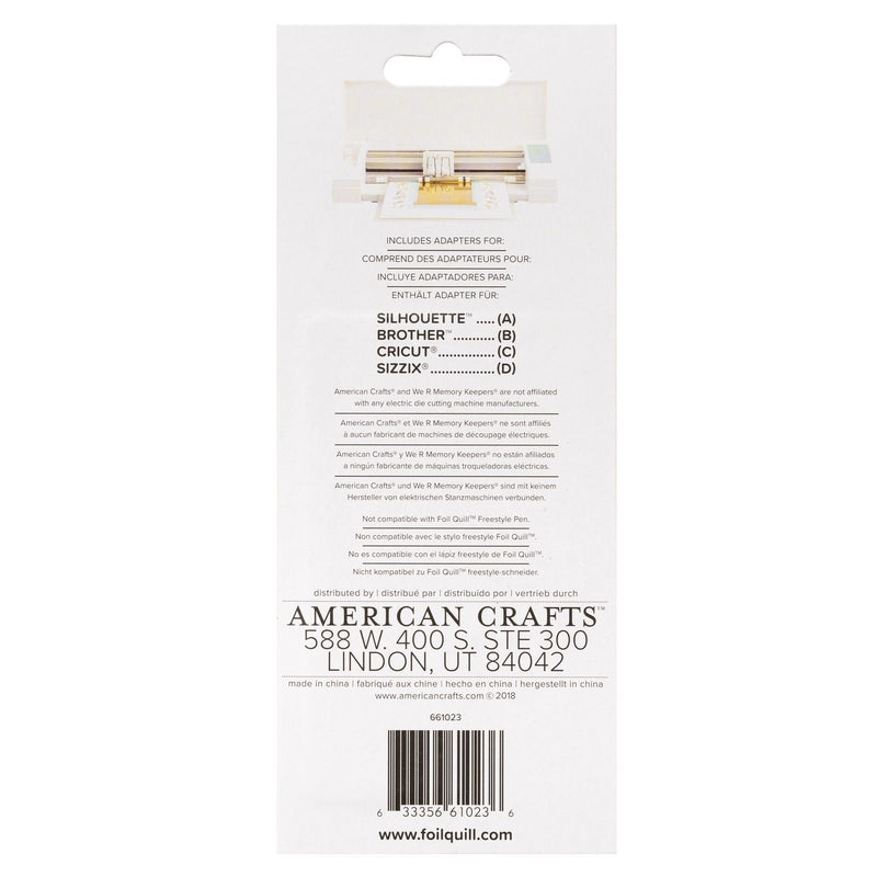 Afbeelding laden in galerijviewer, We r makers • foil quill tool adapter kit 4pieces
