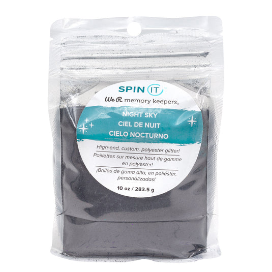 We r makers • spin it extra fine glitter glitter night sky