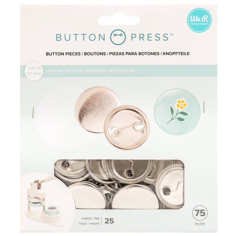 Afbeelding laden in galerijviewer, We r makers • button press navulling middel buttons ø37mm
