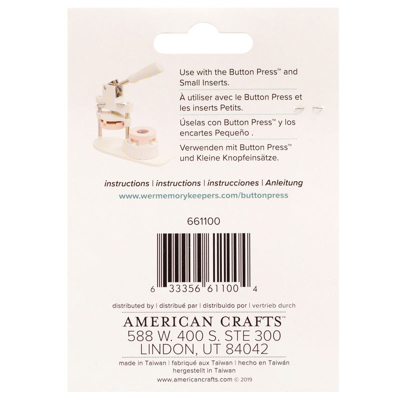 Afbeelding laden in galerijviewer, We r makers • button press paperclips set
