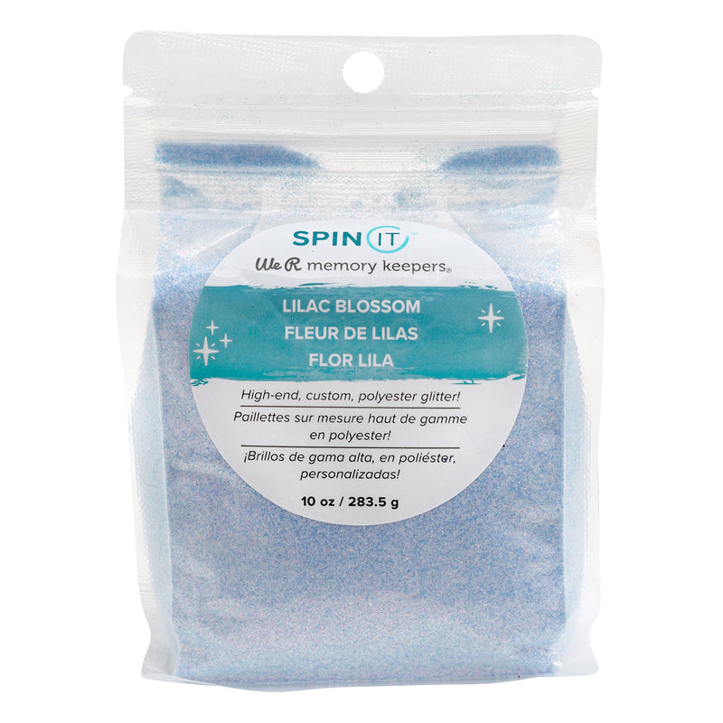 Afbeelding laden in galerijviewer, We r makers • spin it extra fine glitter lilac blossom
