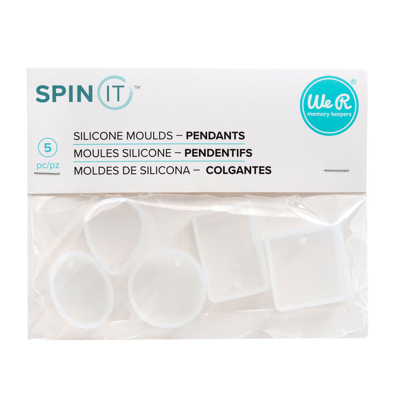 Afbeelding laden in galerijviewer, We r makers • spin it pendant moulds
