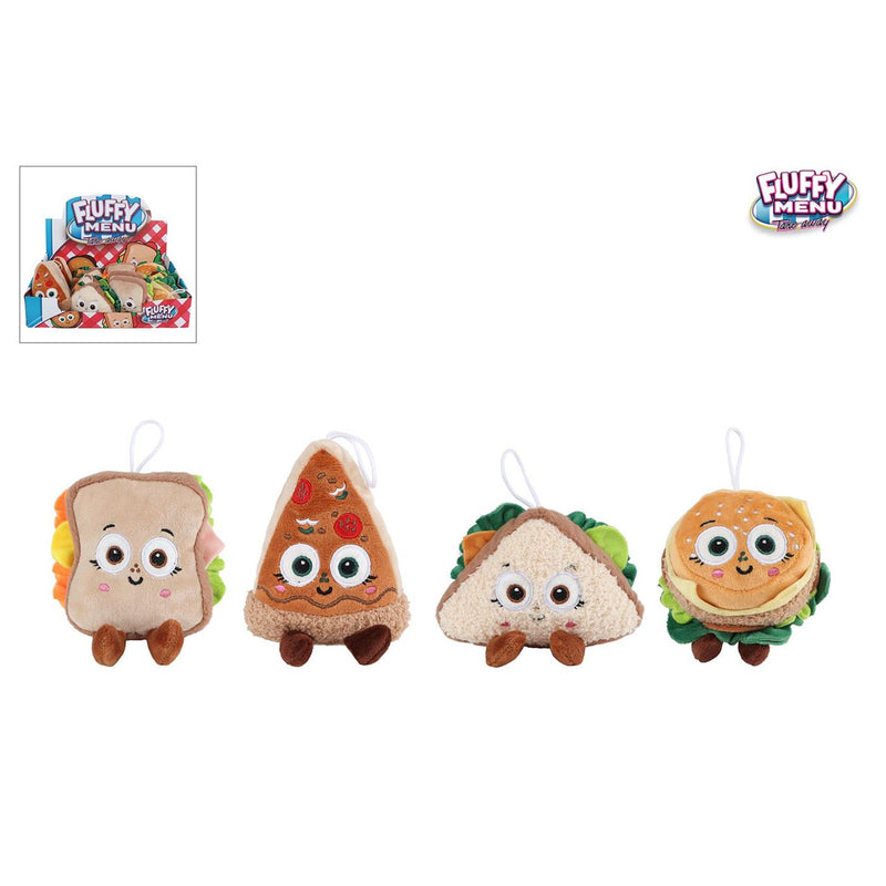 Afbeelding laden in galerijviewer, Take me home fluffy menu food pluche 4ass 13cm
