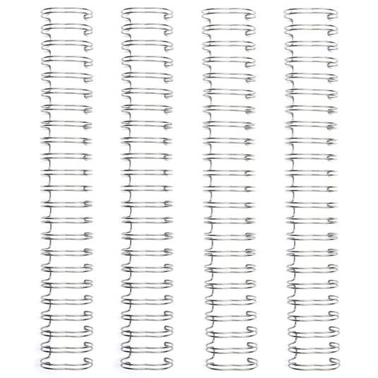 We r makers • binding wires 1,6cm zilver 4pcs