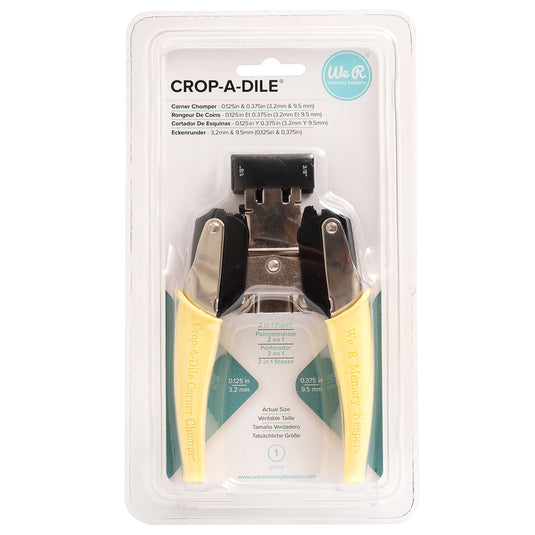 We r makers • crop-a-dile corner chomper radius
