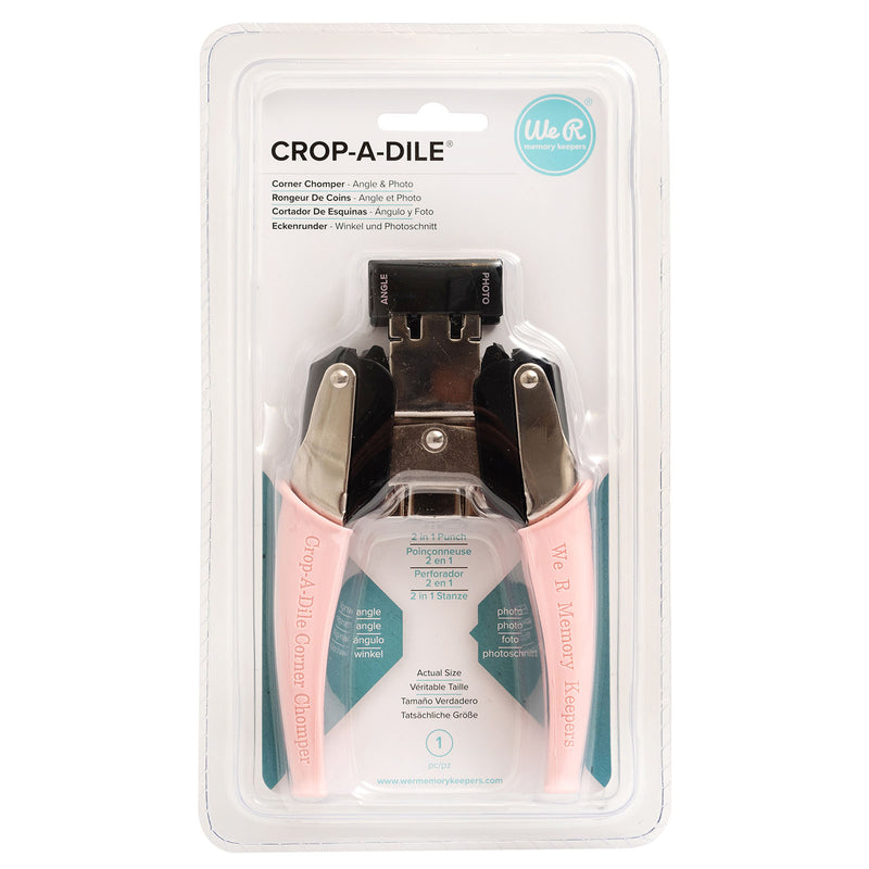 Afbeelding laden in galerijviewer, We r makers • crop-a-dile corner chomper angle photo
