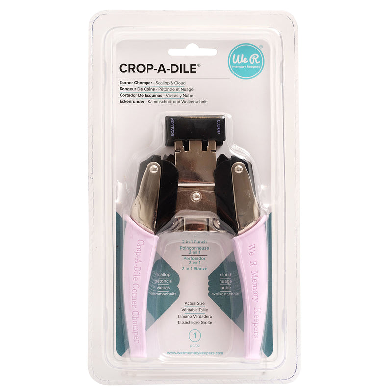 Afbeelding laden in galerijviewer, We r makers • crop-a-dile corner chomper scallop cloud
