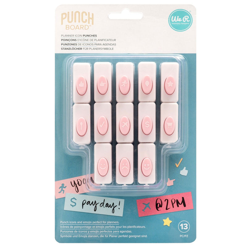 Afbeelding laden in galerijviewer, We r makers • planner icon punches 13pcs
