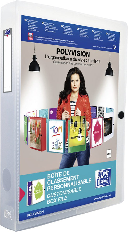 Oxford elba elastobox polyvision transparant