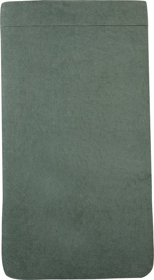 Witlof for kids ledikantdeken tuck-inn forest green velvet rib 60 x 120 cm