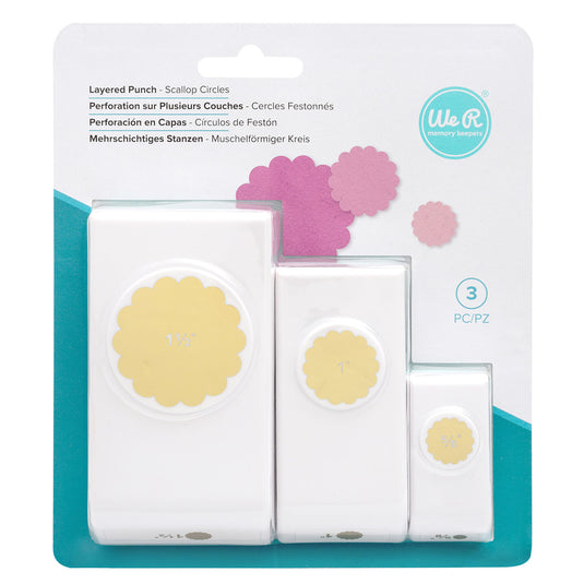 We r makers • punch set scalloped circles