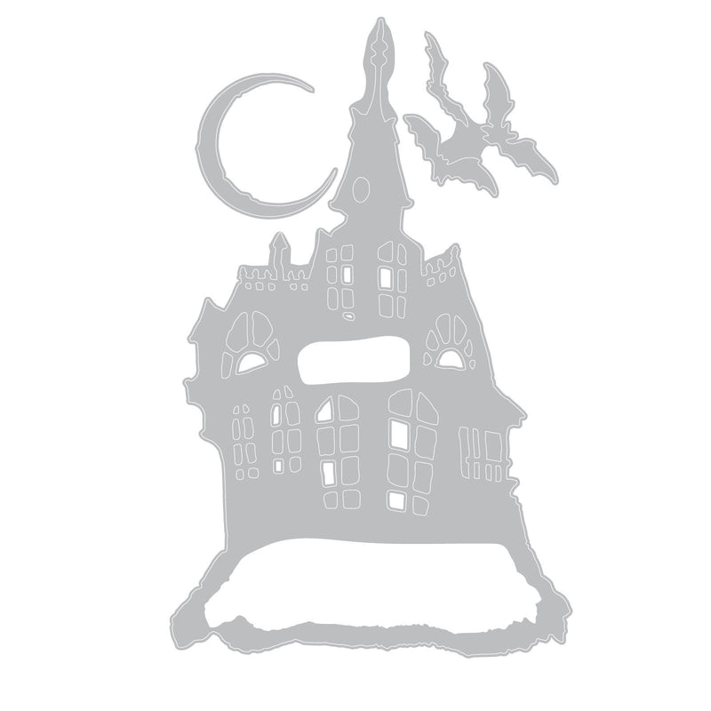 Afbeelding laden in galerijviewer, Sizzix • die set 3pcs haunted house by tim holtz
