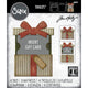 Sizzix • thinlits die set 6pcs gift card package by tim holtz