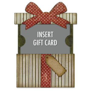 Sizzix • thinlits die set 6pcs gift card package by tim holtz
