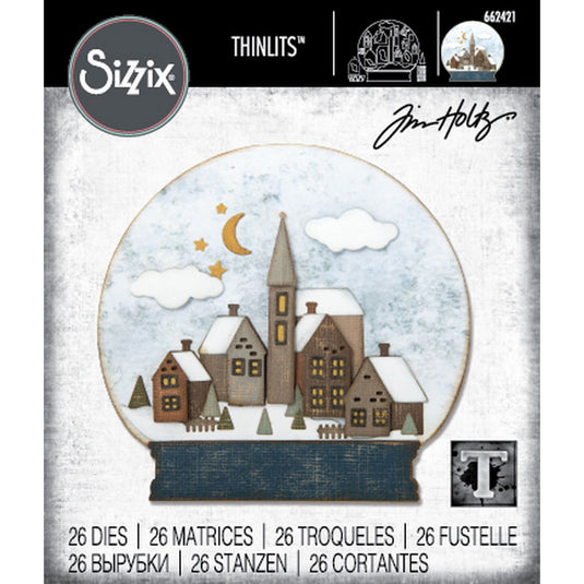 Sizzix • thinlits die set 26pcs snowglobe