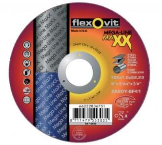 Flexovit dss maxx inox 180x1.6x22.23 za46y t41 | 25 stuks