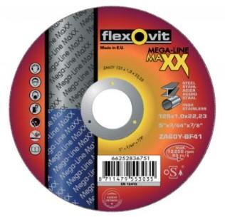 Flexovit dss maxx inox 125x2.0x22.23 za46y t41 | 25 stuks