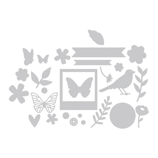 We r makers • poster board glitter white