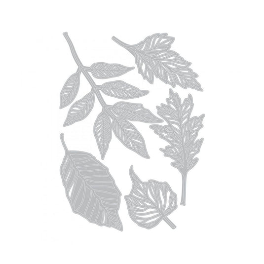 Sizzix • tim holtz thinlits die set skeleton leaves 5pcs