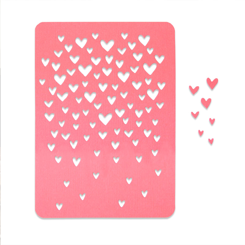 Afbeelding laden in galerijviewer, Sizzix • thinlits snijmal drifting hearts

