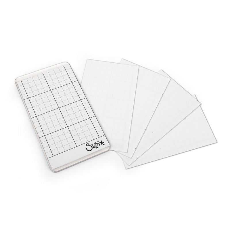 Afbeelding laden in galerijviewer, Sizzix • sticky grid sheets 6,35x11,43cm 5pieces
