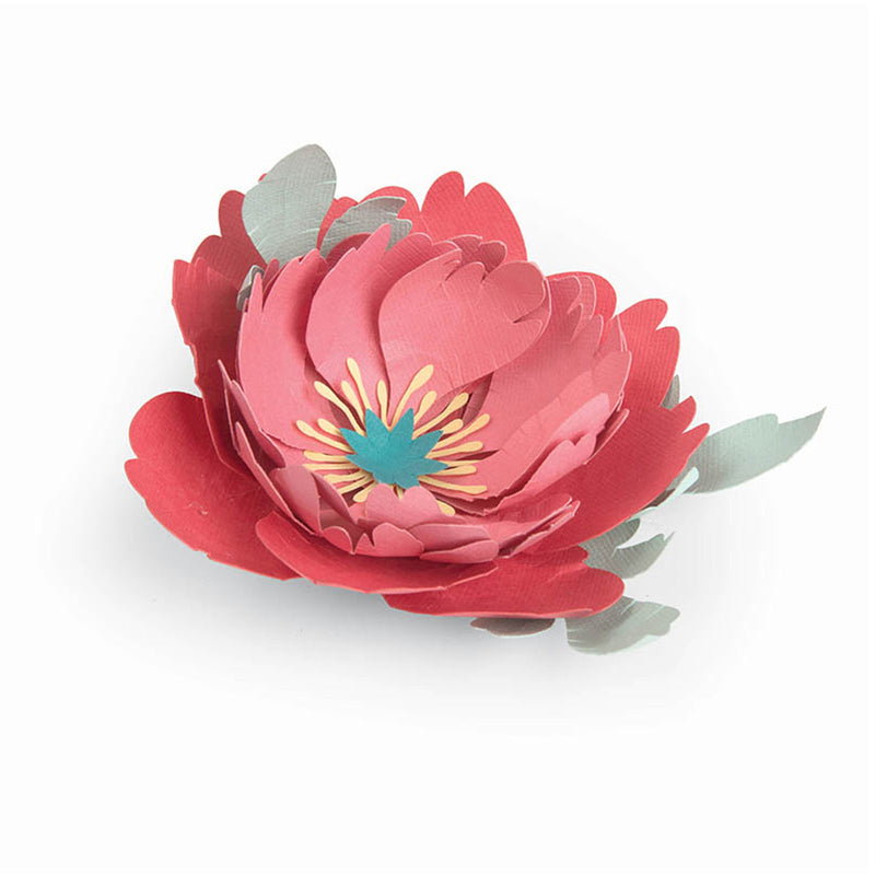 Afbeelding laden in galerijviewer, Sizzix • thinlits snijmal pioen
