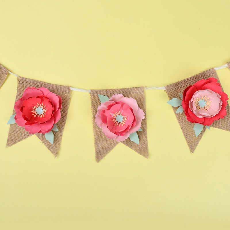 Afbeelding laden in galerijviewer, Sizzix • thinlits snijmal pioen
