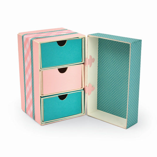 Sizzix • scoreboards xl doos snijmal opstapelbare lade