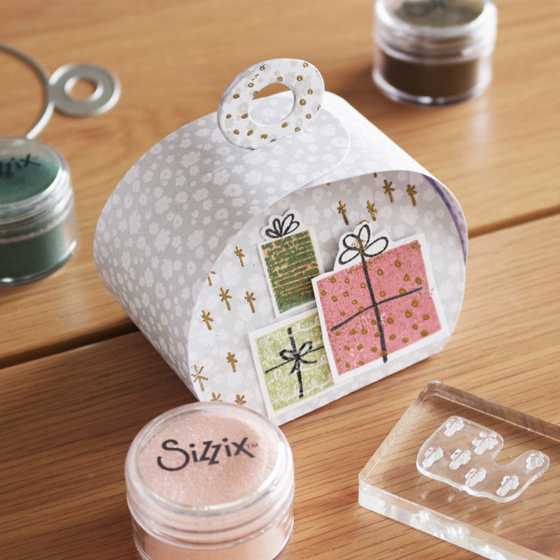Afbeelding laden in galerijviewer, Sizzix • embossing powder opaque ballet slipper
