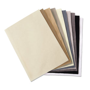 Sizzix • accessory felt sheets neutrals