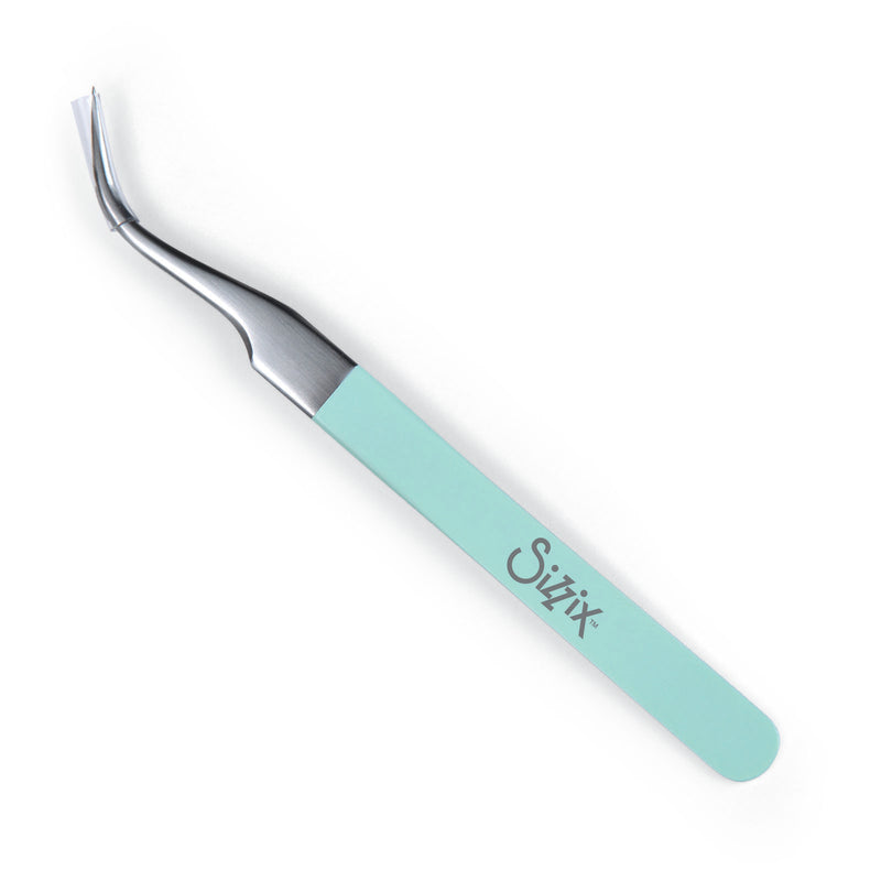 Afbeelding laden in galerijviewer, Sizzix • accessory curved fine-tip tweezers
